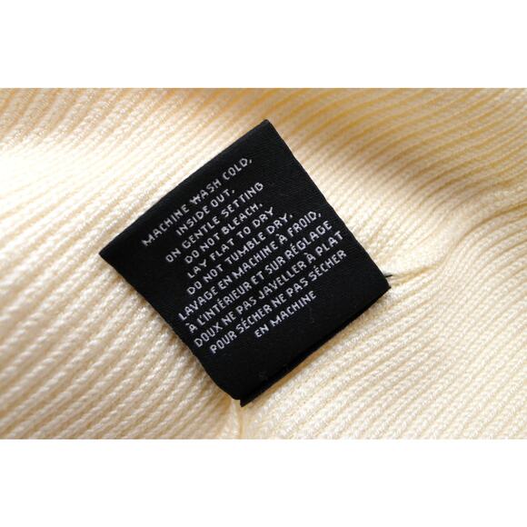 BRUNETTE THE LABEL CANADA Ribbed Knit Half-Zip Popover Sweater S/M NWT $109 - Picture 14 of 15